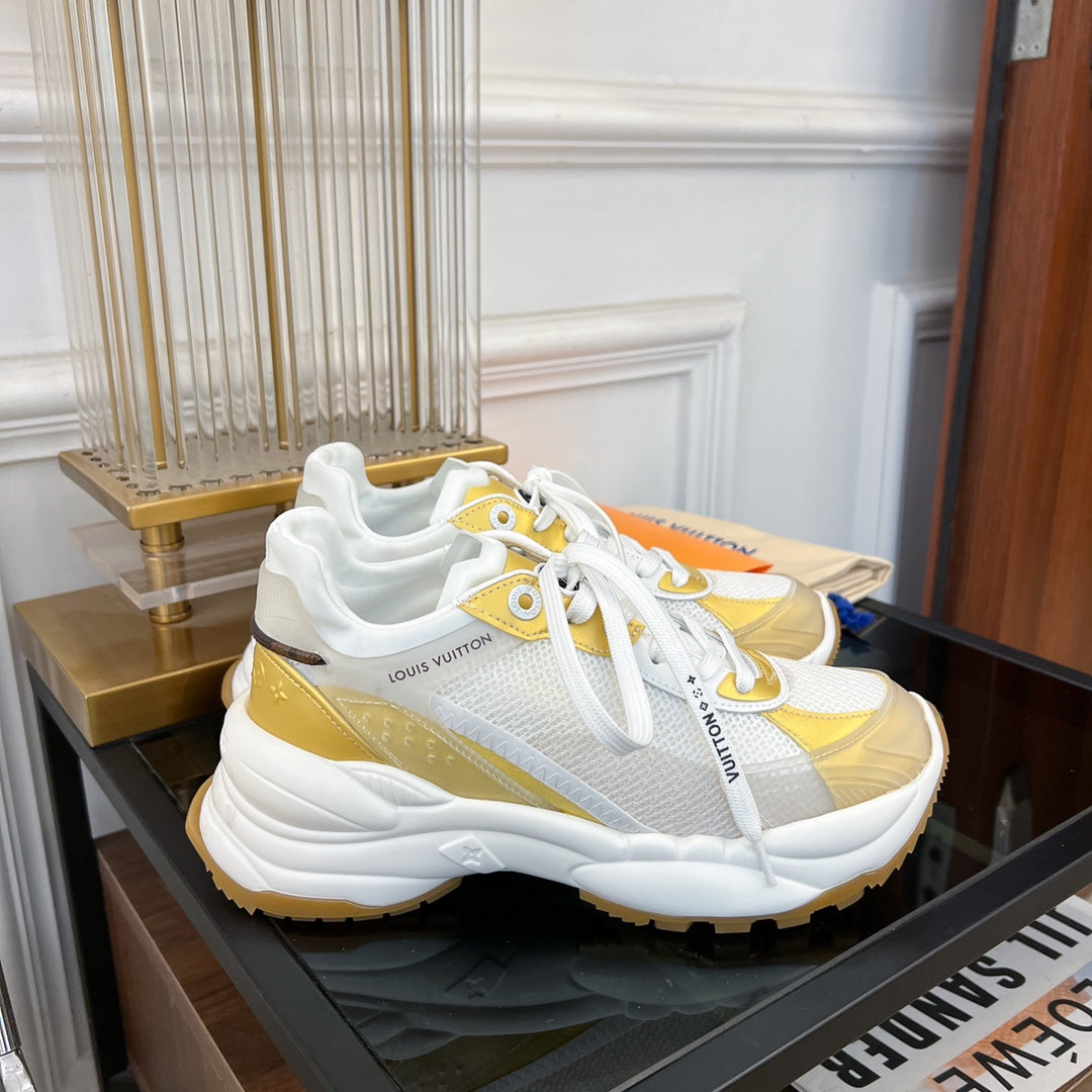 LV RUN 55 SNEAKER LIGHT YELLOR
