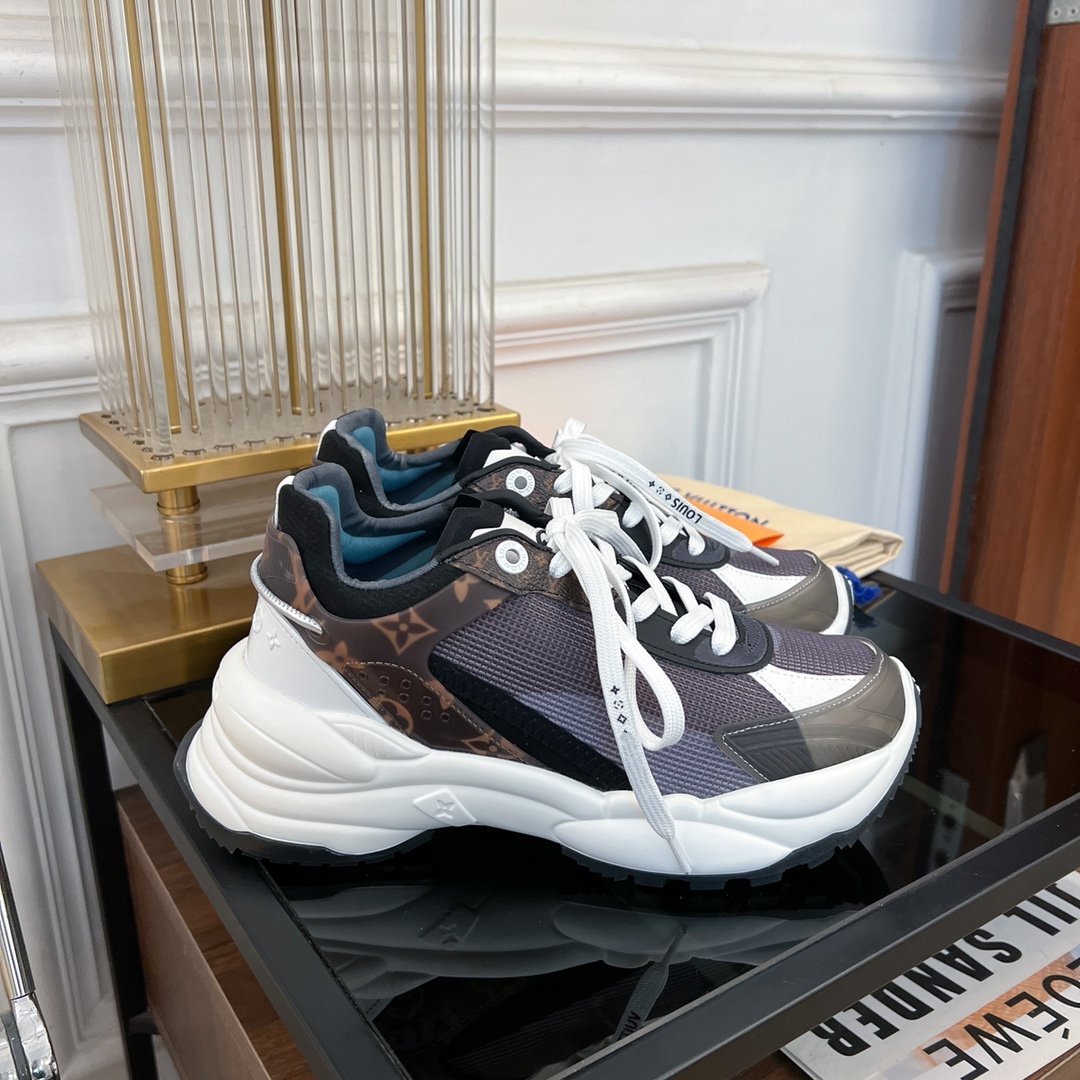 LV RUN 55 SNEAKER DEEP PURPLE