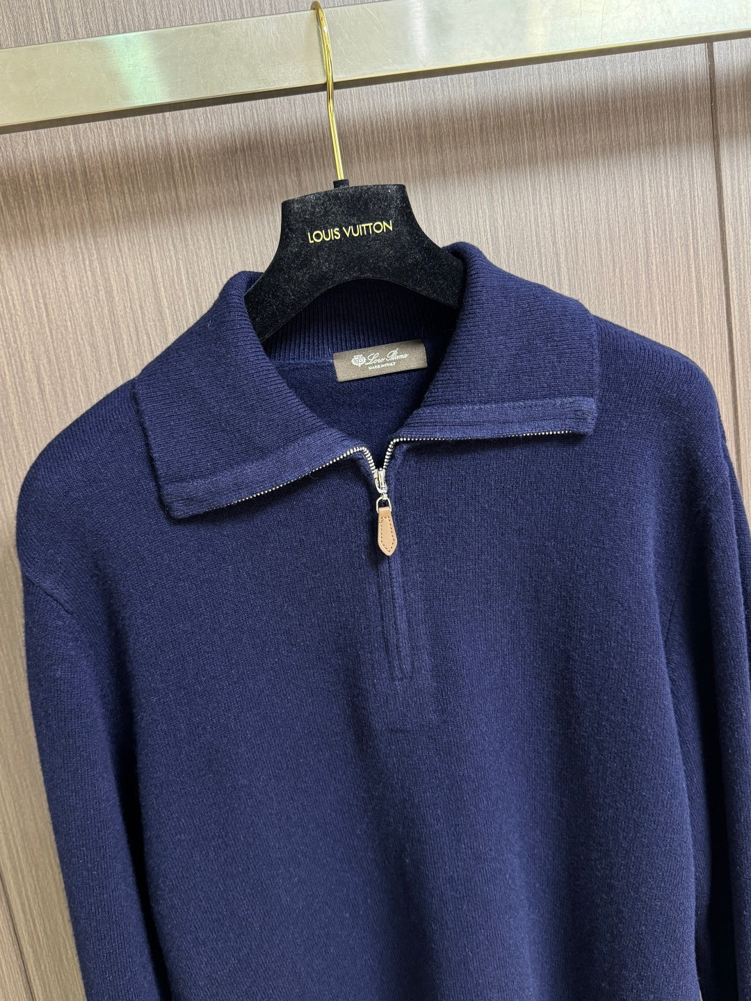 LP 26S ZIP NECK KNIT SWEATER 427