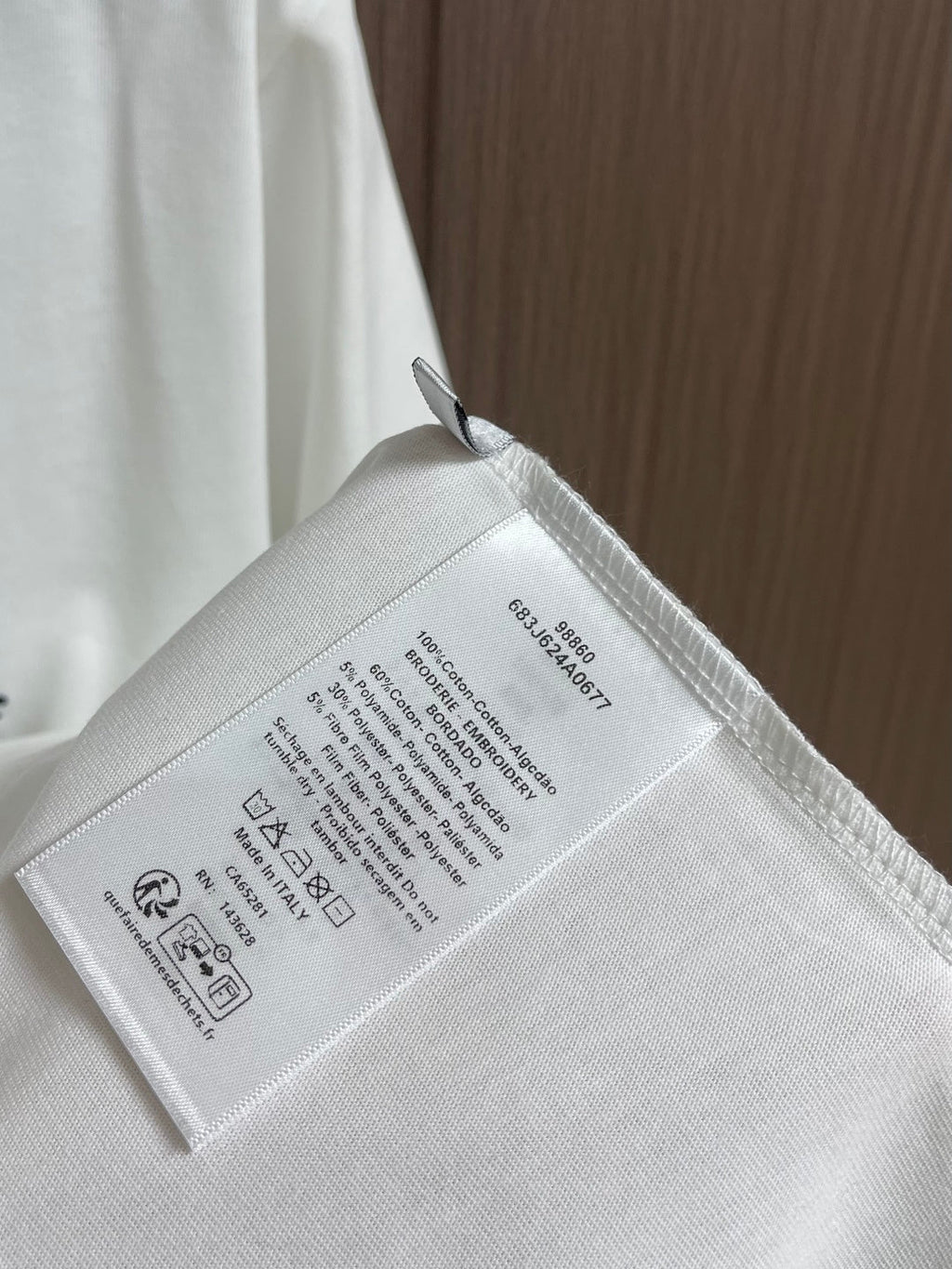 DIOR 26S SHORT-SLEEVE T-SHIRT 1119