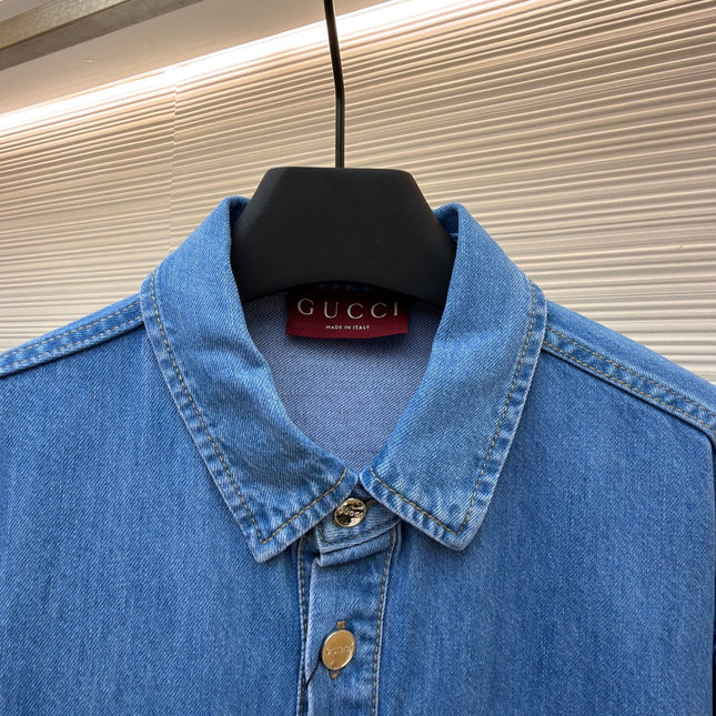 GUCCI 26S DENIM SHIRT 221