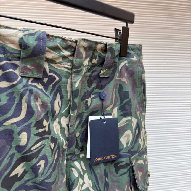 LV 25S PATCHWORK CARGO PANTS 0158