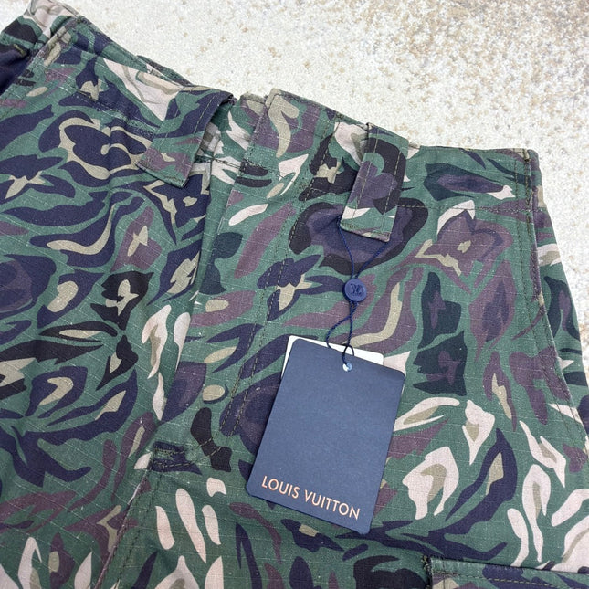LV 25S PATCHWORK CARGO PANTS 0158