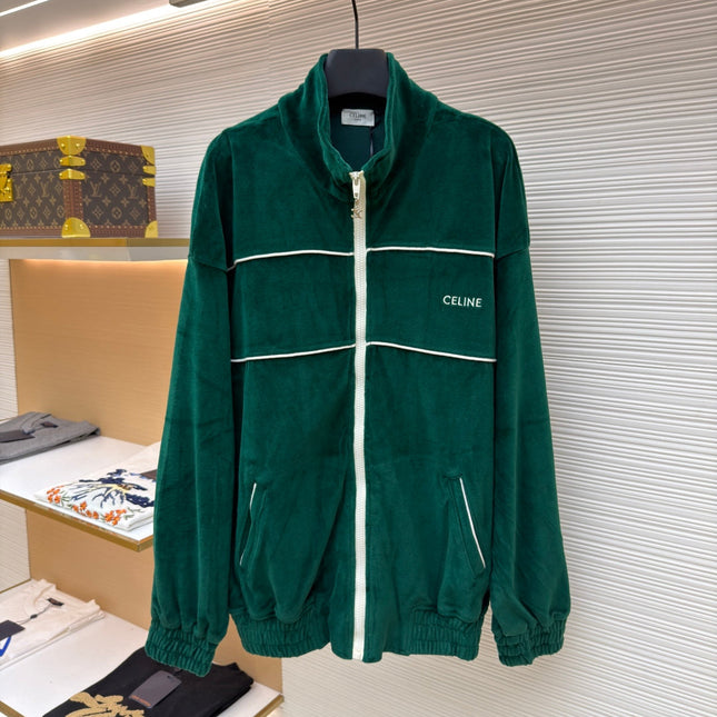 CELINE 25S VELVET JACKET 0132
