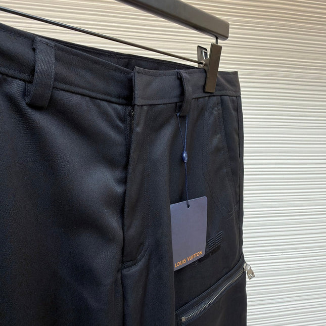 LV 25S EMBROIDERED CARGO PANTS 584825