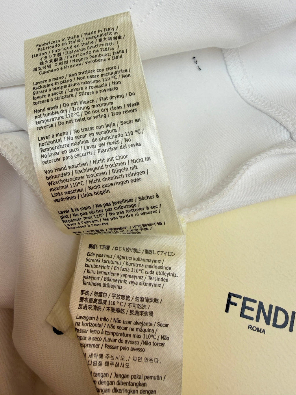 FENDI 26S SHORT SLEEVE T-SHIRT 208