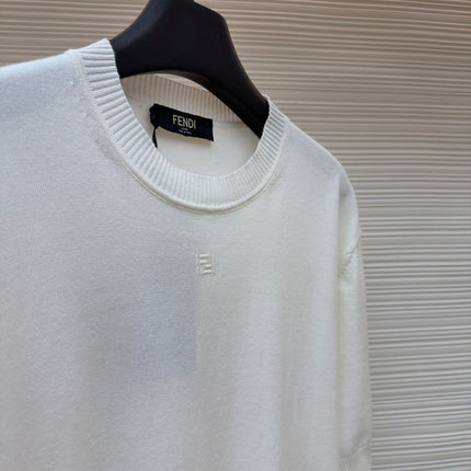 FENDI 26S SHORT SLEEVE KNIT 105