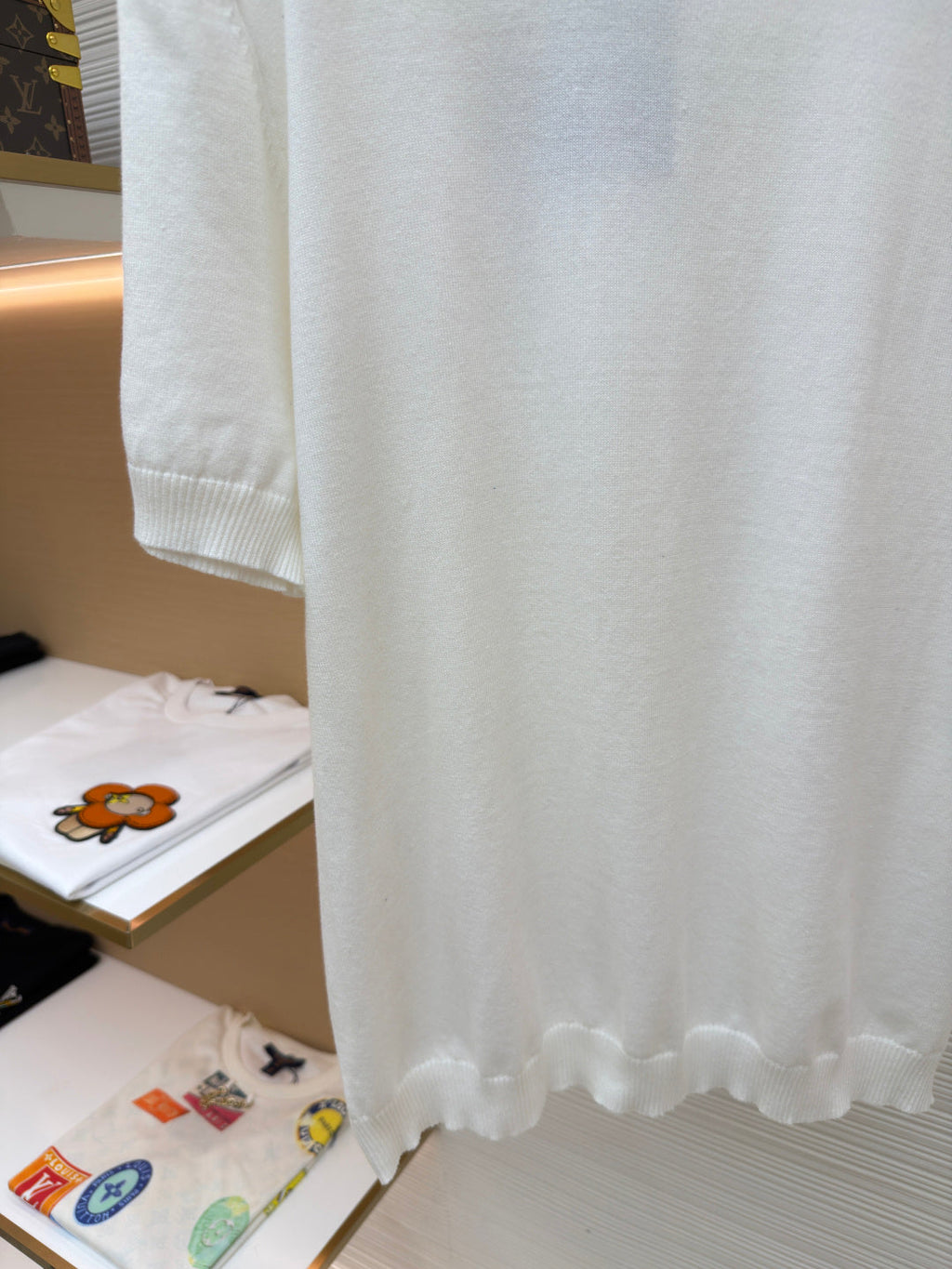 FENDI 26S SHORT SLEEVE KNIT 105
