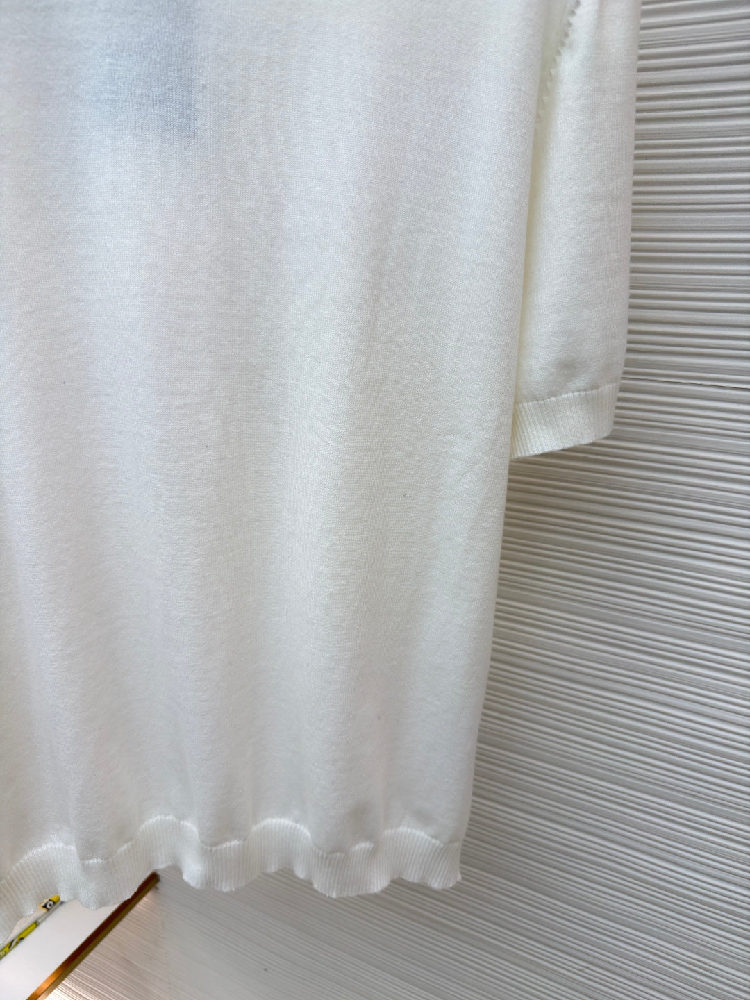 FENDI 26S SHORT SLEEVE KNIT 105