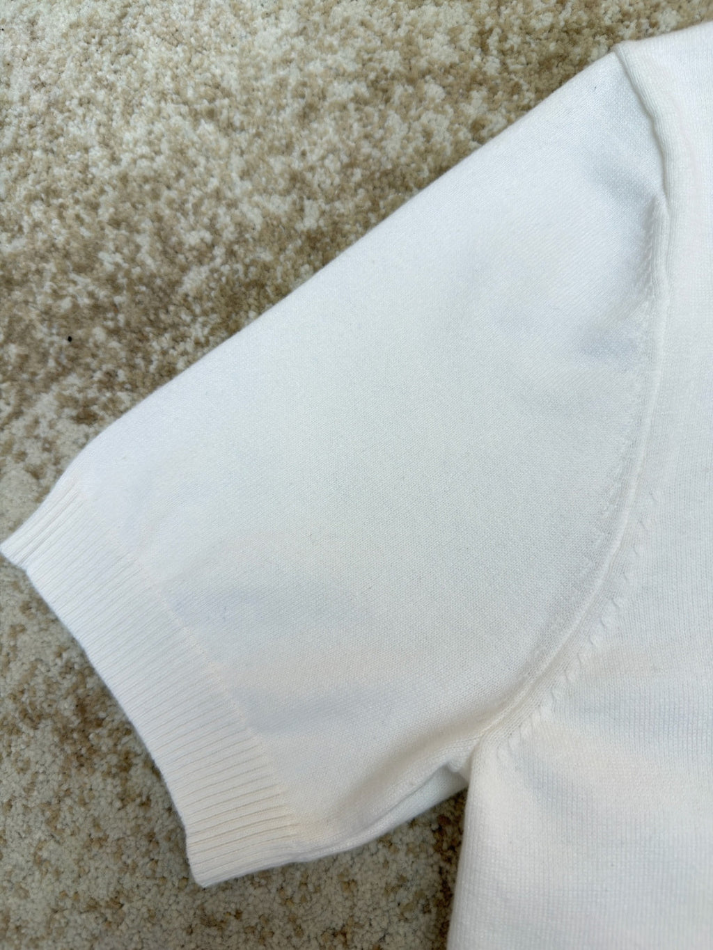 FENDI 26S SHORT SLEEVE KNIT 105