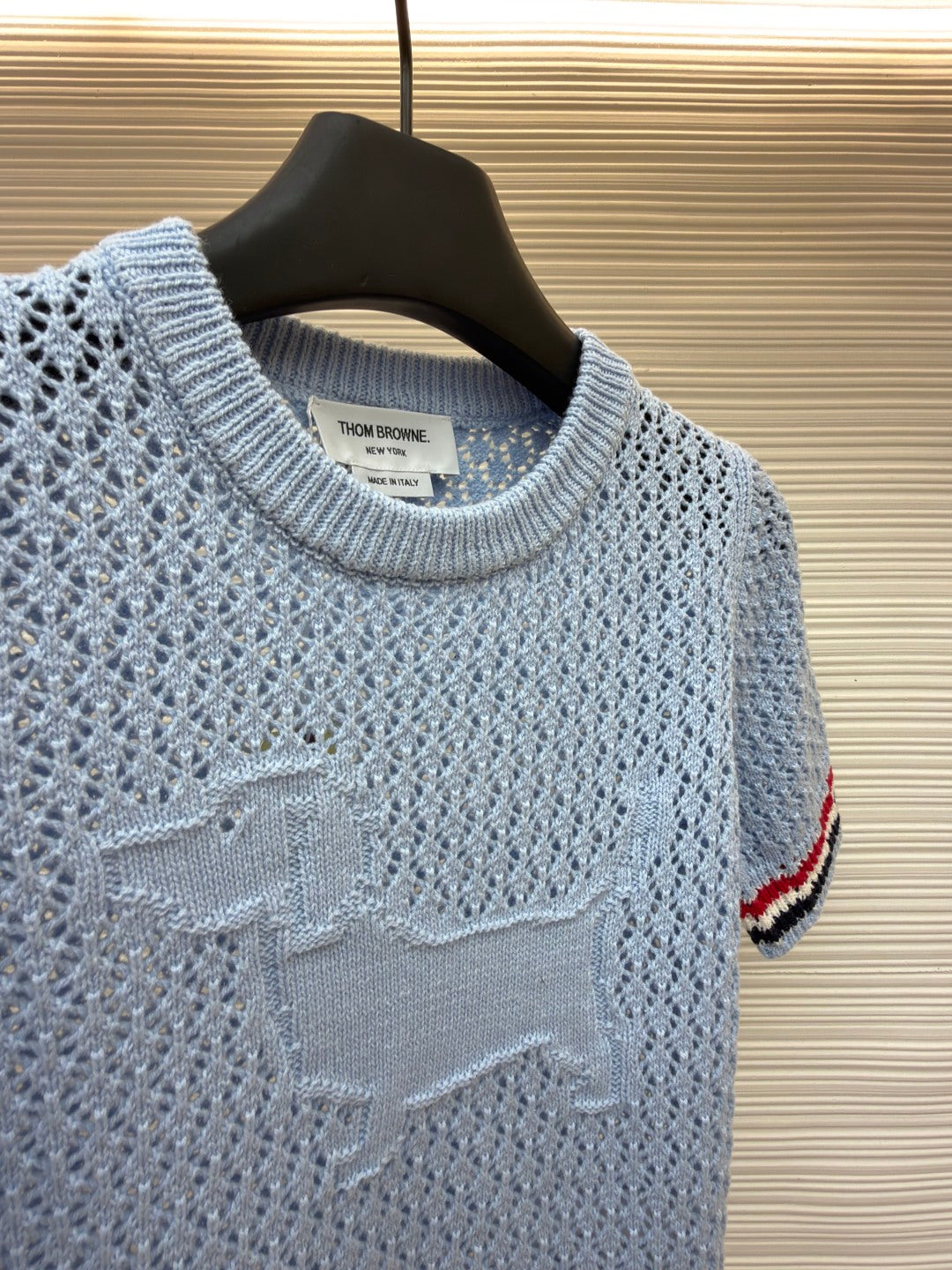 THOM 26S SHORT-SLEEVED KNIT TOP STYLE 155