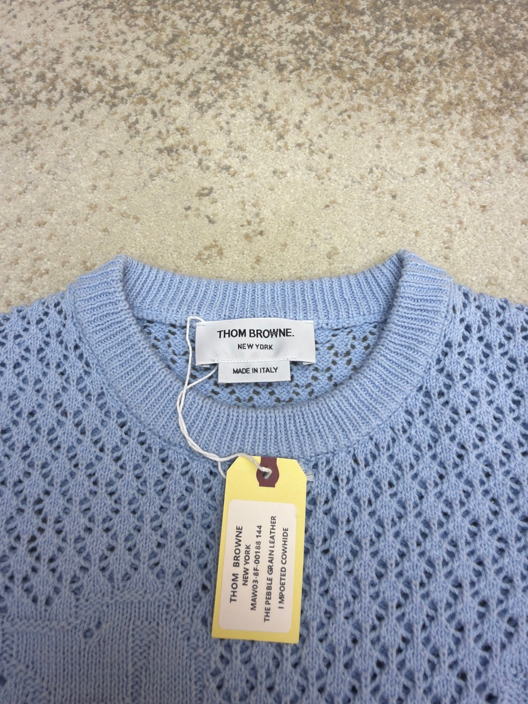 THOM 26S SHORT-SLEEVED KNIT TOP STYLE 155
