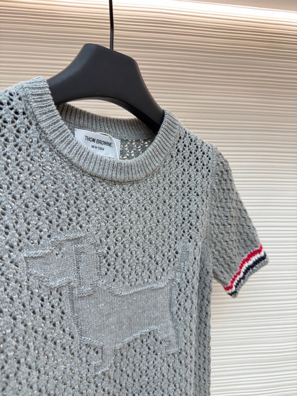 THOM 26S SHORT-SLEEVED KNIT TOP STYLE 158