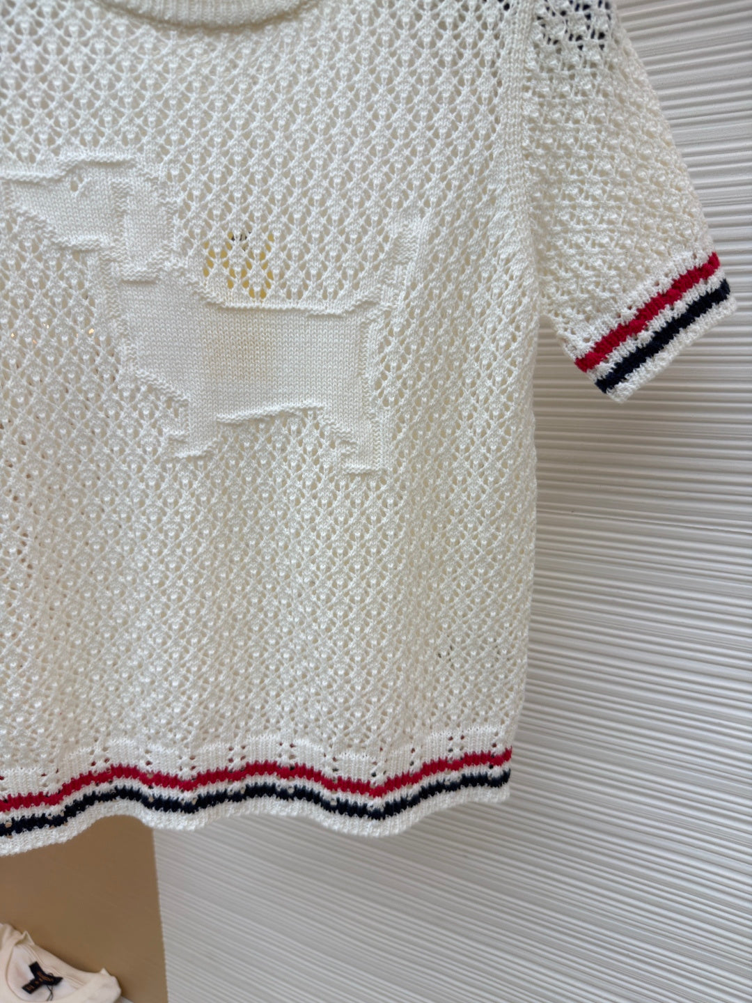 THOM 26S SHORT-SLEEVED KNIT TOP STYLE 156