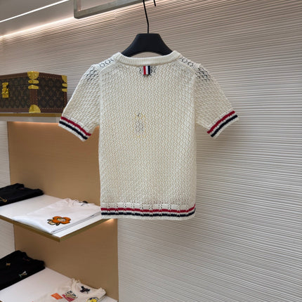 THOM 26S SHORT-SLEEVED KNIT TOP STYLE 156