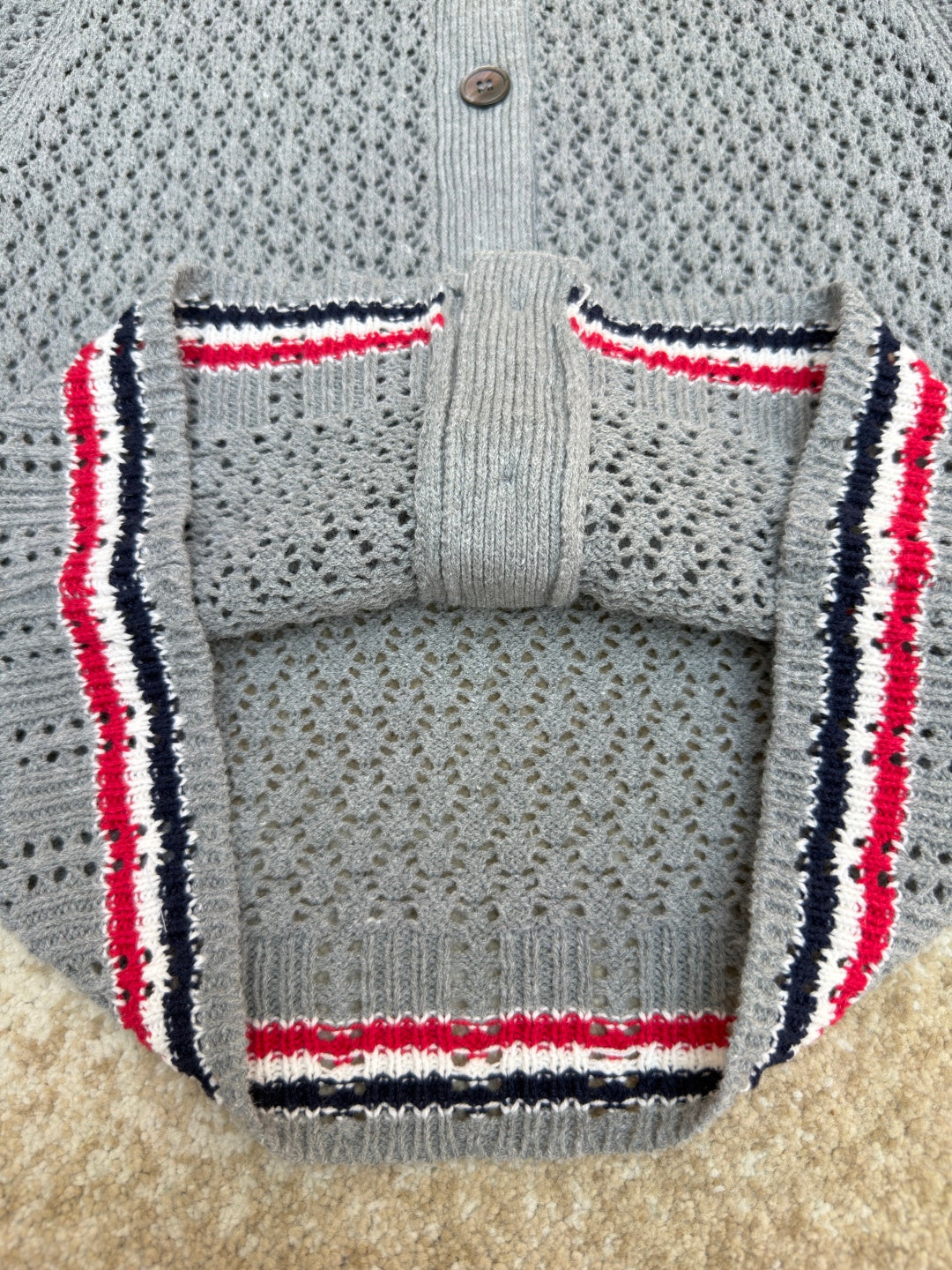 THOM 26S SHORT-SLEEVED KNIT POLO SHIRT STYLE 153
