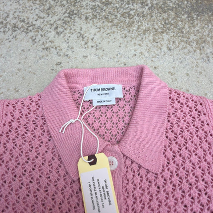 THOM 26S SHORT-SLEEVED KNIT POLO SHIRT STYLE 151