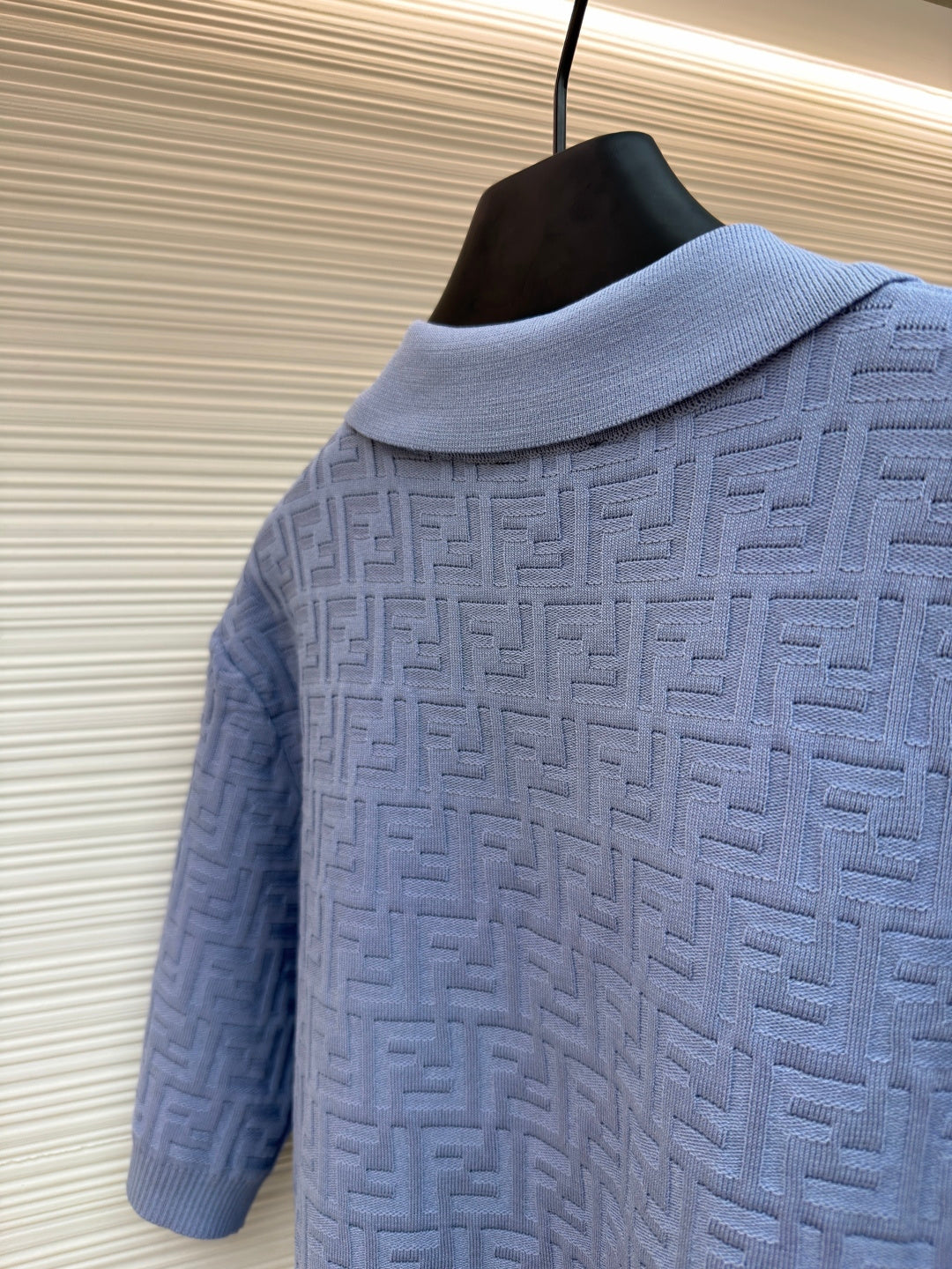 FENDI 26S KNIT POLO SHIRT 036