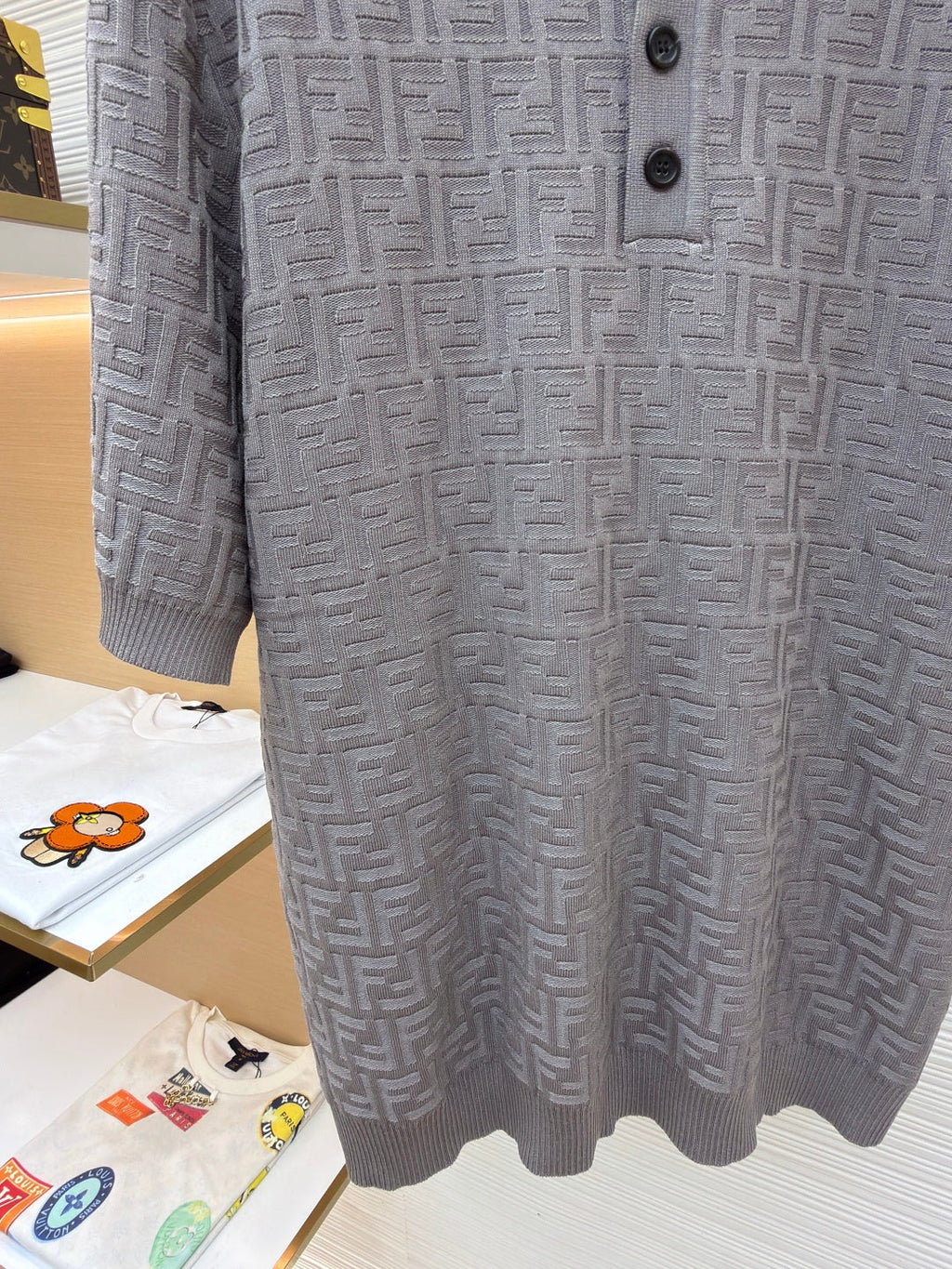 FENDI 26S KNIT POLO SHIRT 035
