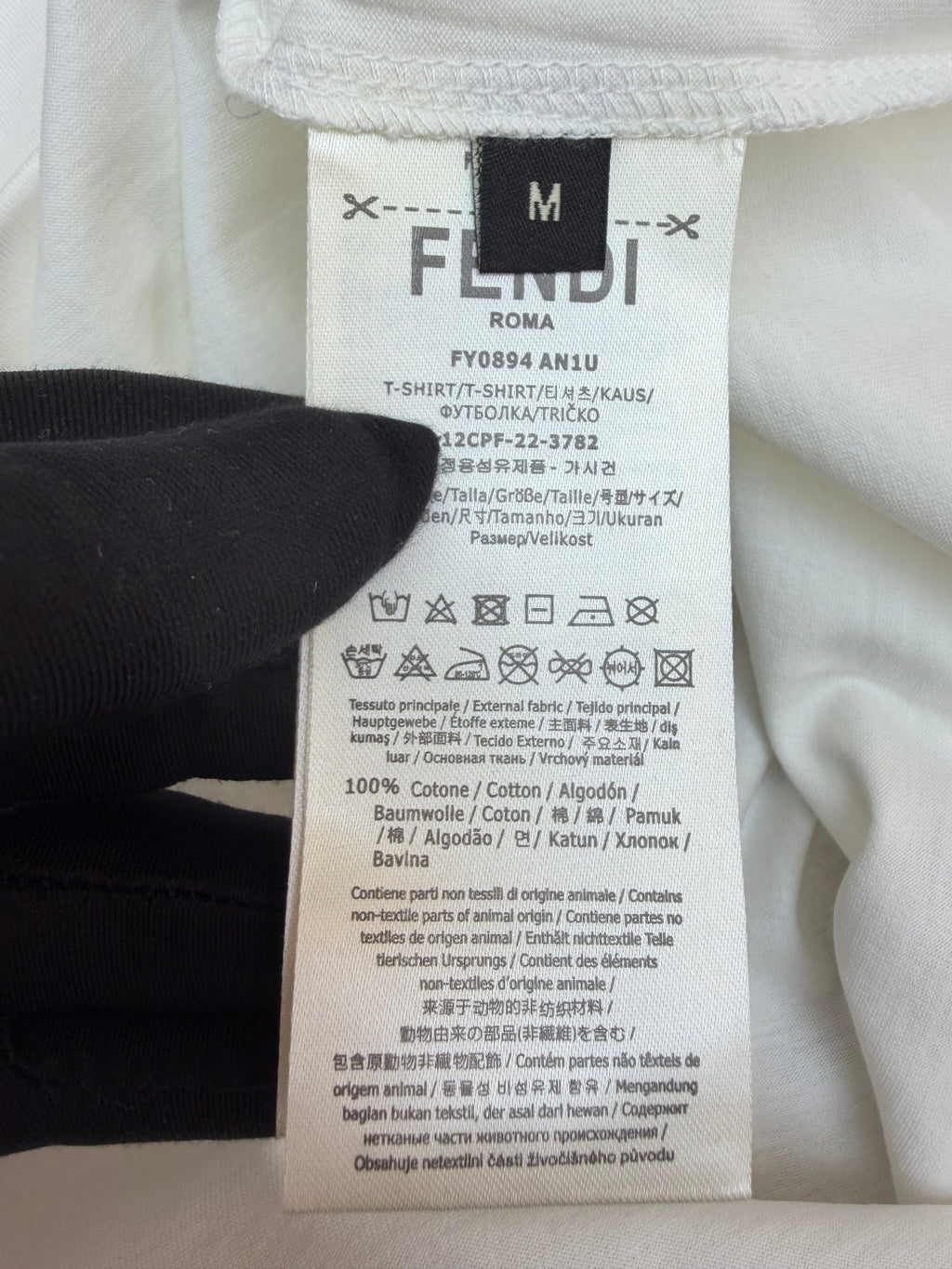 FENDI 26S SHORT SLEEVE T-SHIRT 027