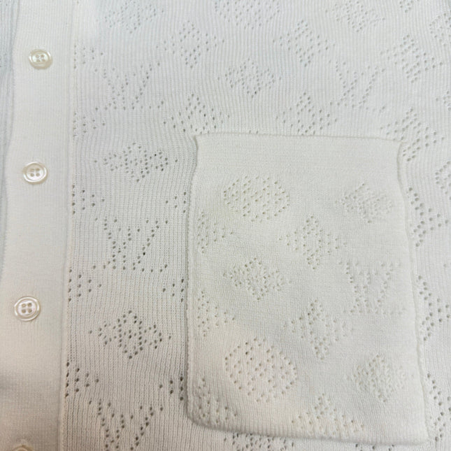 LV 26S SHORT-SLEEVED KNIT POLO SHIRT STYLE 206
