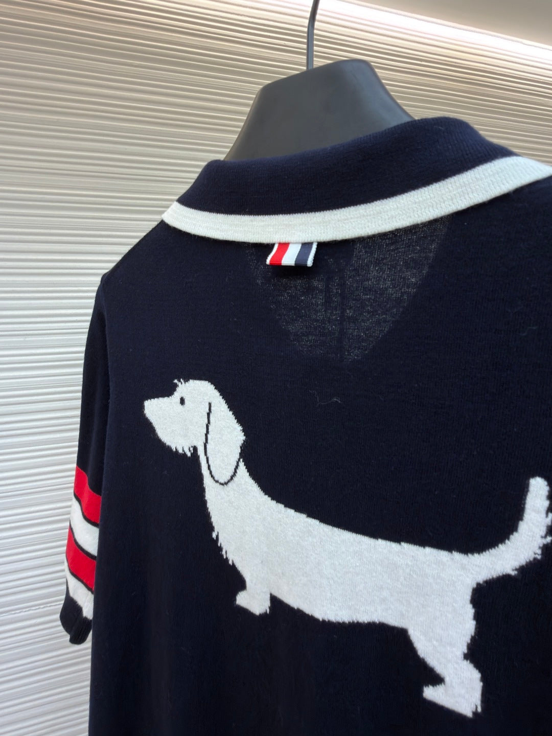 THOM 26S SHORT-SLEEVED KNIT POLO SHIRT STYLE 149