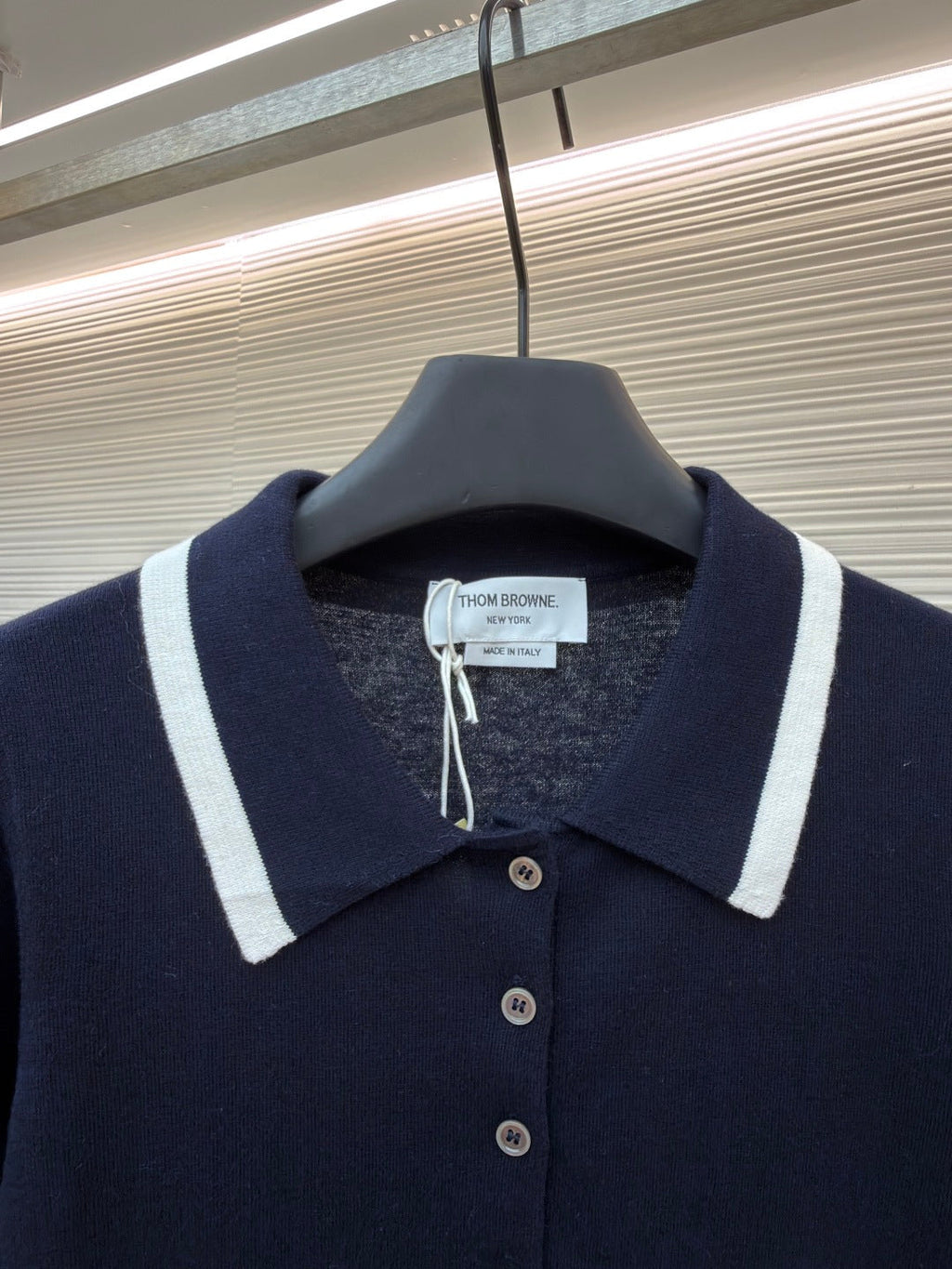 THOM 26S SHORT-SLEEVED KNIT POLO SHIRT STYLE 149