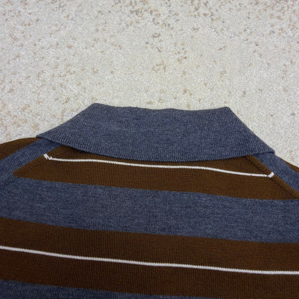 MIUMIU 26S SHORT-SLEEVED KNIT POLO SHIRT STYLE 1090