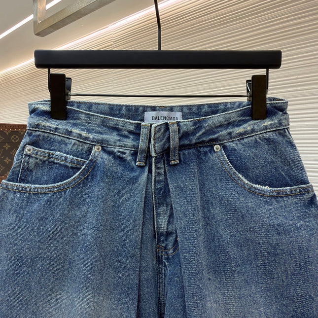 BALENCIAGA 26S DENIM SHORTS 017