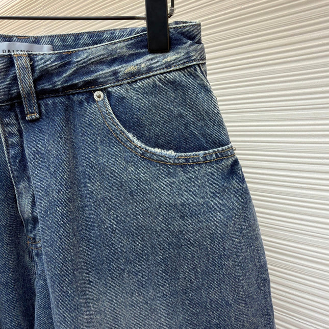 BALENCIAGA 26S DENIM SHORTS 017