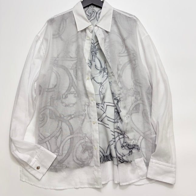 HERMES 25S LONG-SLEEVE SHIRT 388