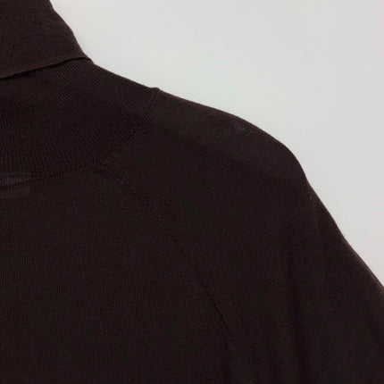 PRADA 25S SHORT-SLEEVE KNIT TURTLENECK 547