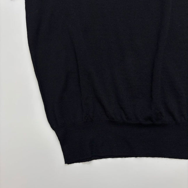 PRADA 25S SHORT-SLEEVE TURTLENECK SWEATER 430