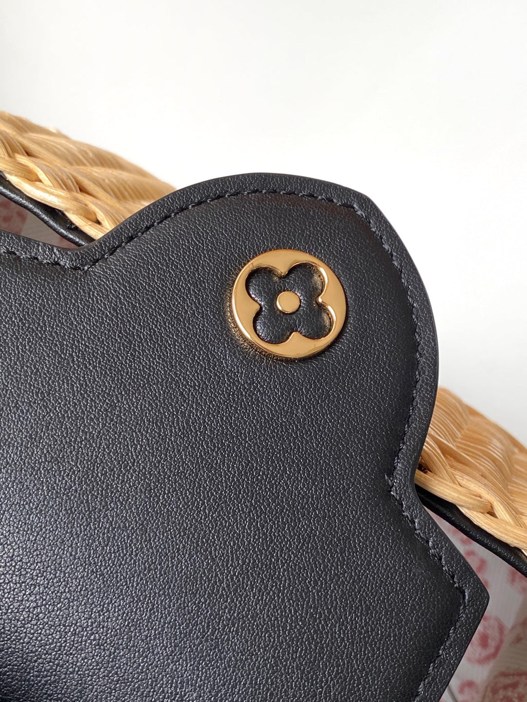 LV CAPUCINES BB BAG 27 PINIC IN BLACK CALFSKIN GOLD HARDWARE