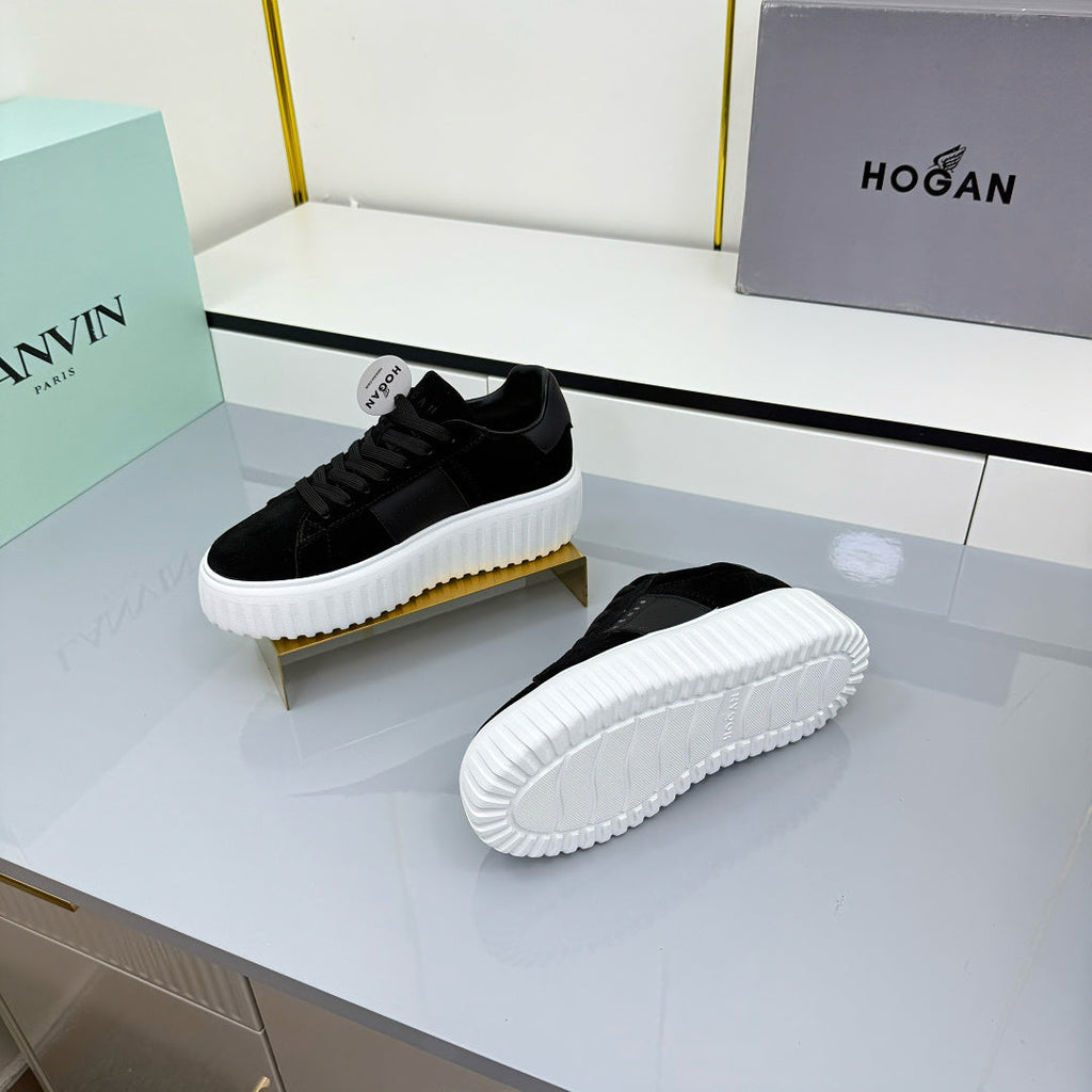 TOM FORD 26S SNEAKER HOGAN IN BLACK SUEDE