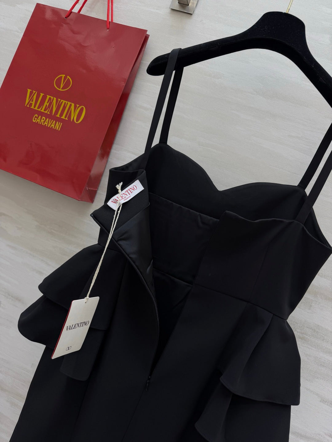 VALENTINO 26S PEPLUM DRESS 141