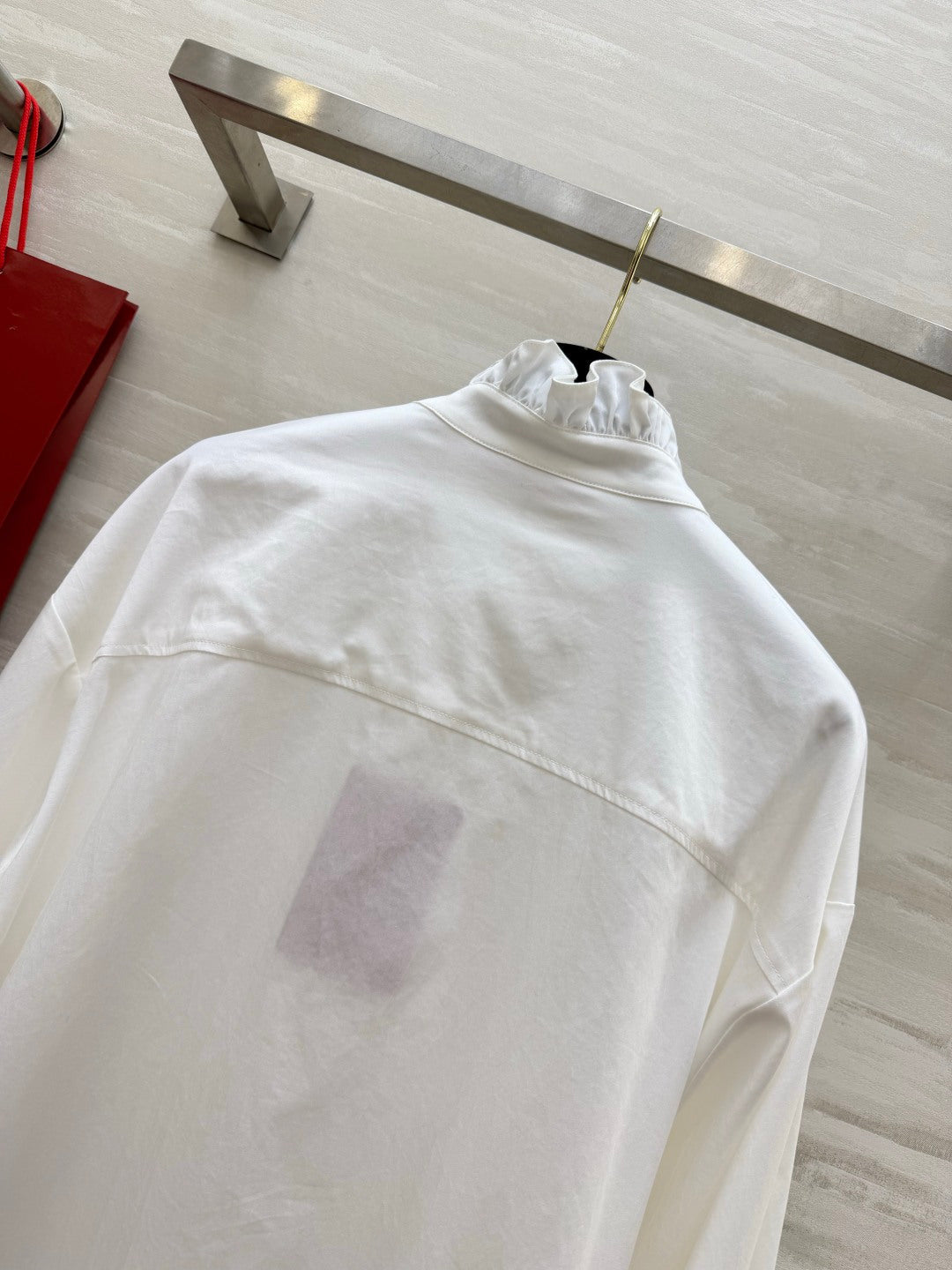 VALENTINO 26S RUFFLED COLLAR SHIRT 139