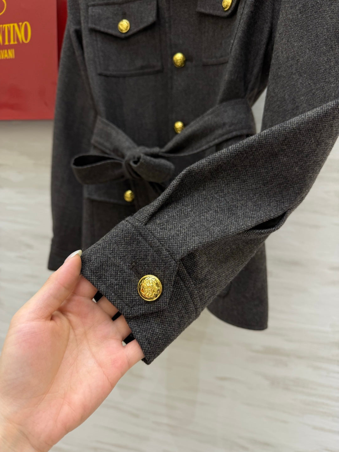 VALENTINO 26S PETER PAN COLLAR JACKET 129