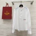 VALENTINO 26S RUFFLED COLLAR SHIRT 128