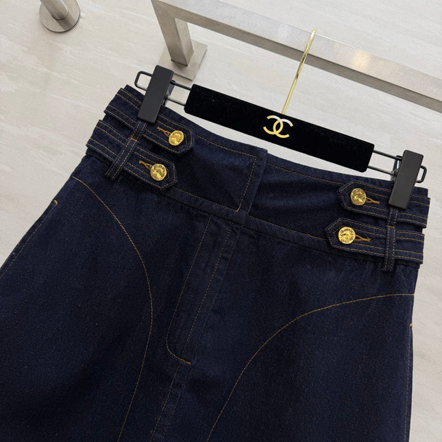 ZIMMERMANN 26S DENIM SKIRT STYLE 40
