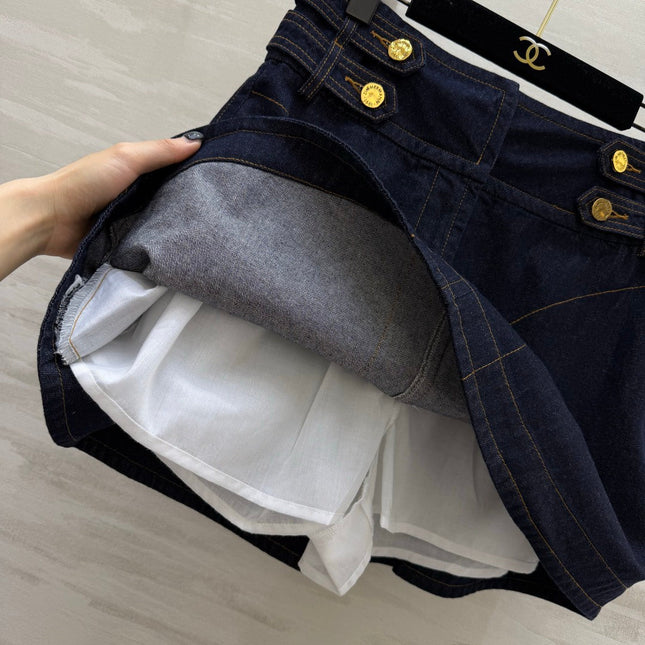 ZIMMERMANN 26S DENIM SKIRT STYLE 40