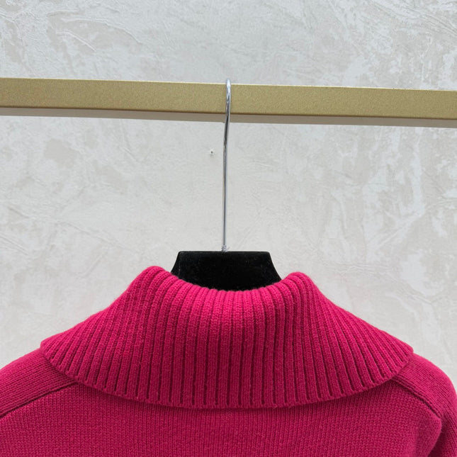 DIOR 25S SHAWL-COLLAR CARDIGAN 642