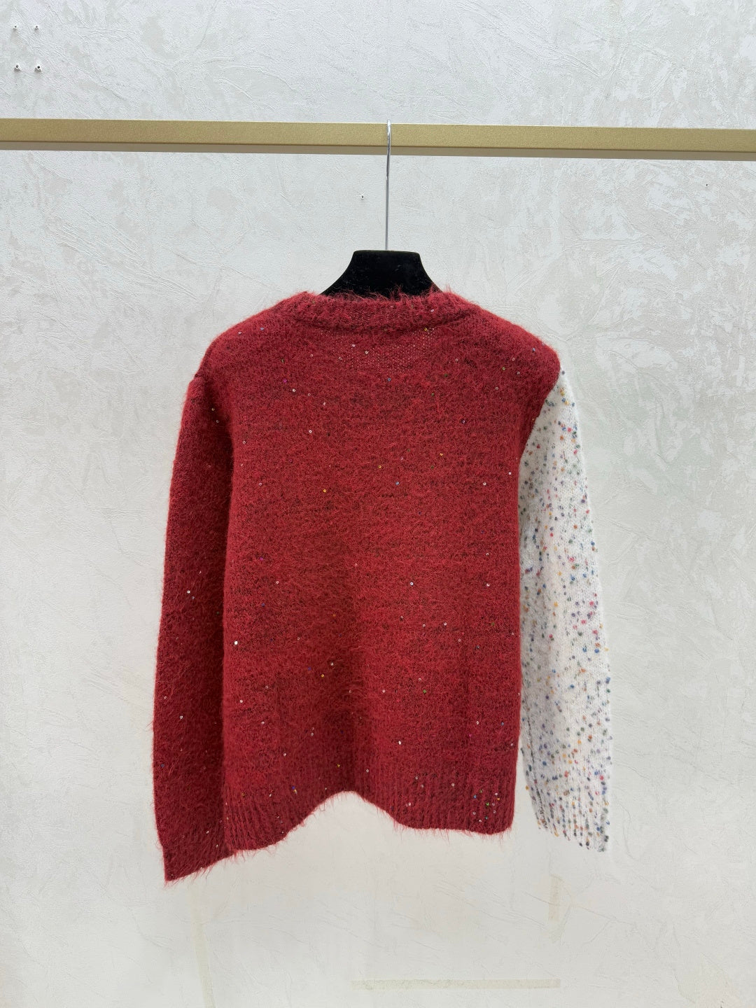 DIOR 25S LONG-SLEEVE KNIT CREWNECK SWEATER 639