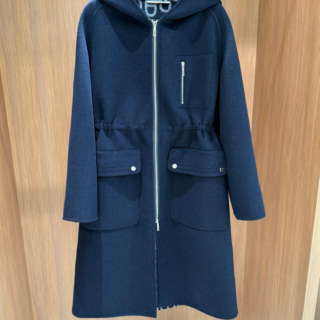 HERMES 25S WOOL COAT 102