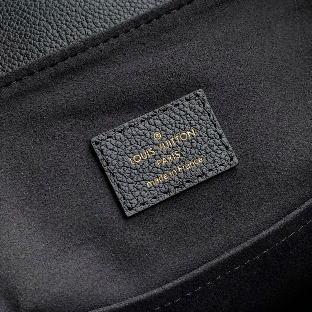 BACKUP BACKPACK 22 IN BLACK MONOGRAM EMPREINTE LEATHER