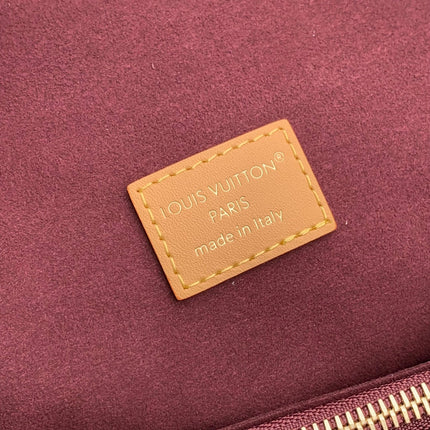 HIDE AWAY MM 36 IN BROWN MONOGRAM COATED CANVAS AND CALFSKIN