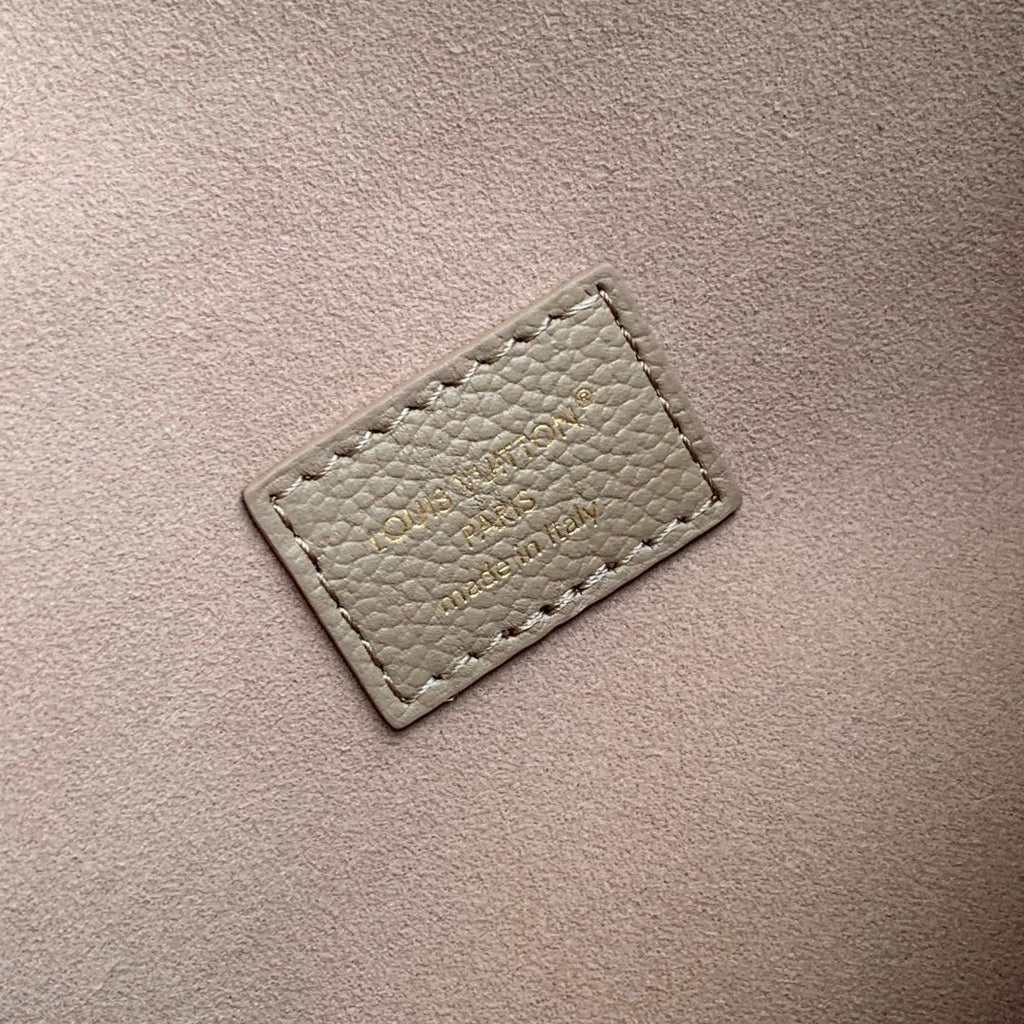 ANYTIME FLAP BAG 29.5 IN TOURTERELLE GRAY MONOGRAM CALFSKIN