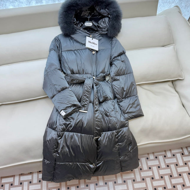 MAX MARA 25S LONG DOWN COAT 209