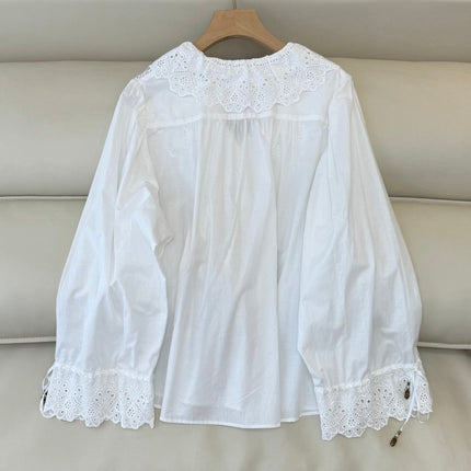 CHLOE 25S WHITE SHIRT STYLE 004