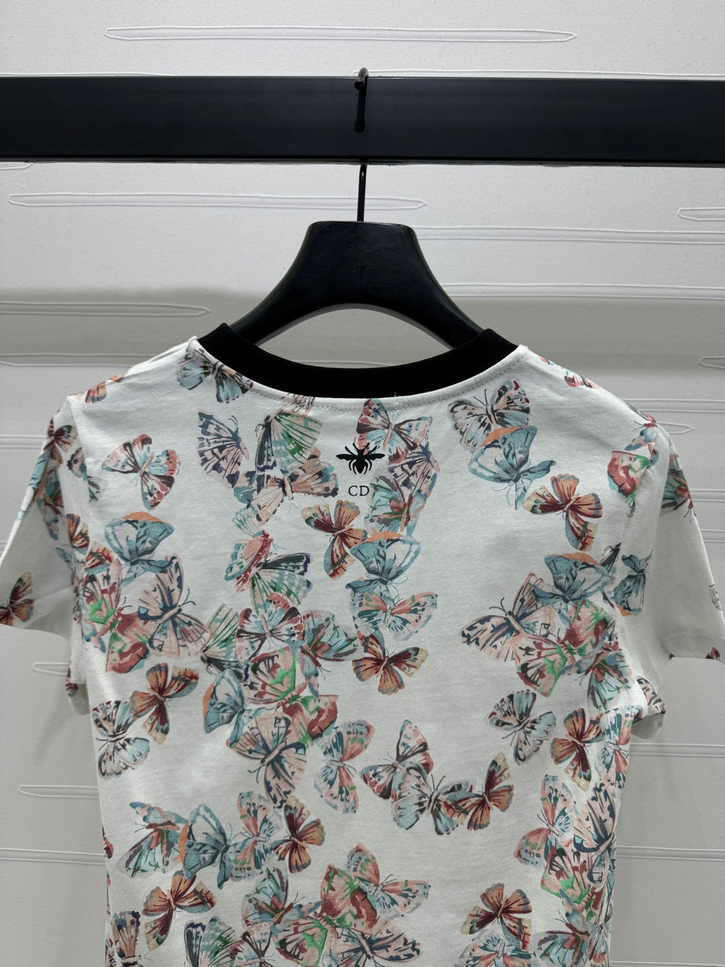 Dior 25C T-Shirt Papillon multicolore Pattern 228799